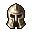 a steel helmet