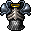 a dark armor