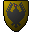 a dark shield