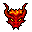 a demon mask