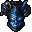 a blue armor