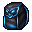 a blue backpack