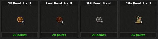 Boosts & Scrolls