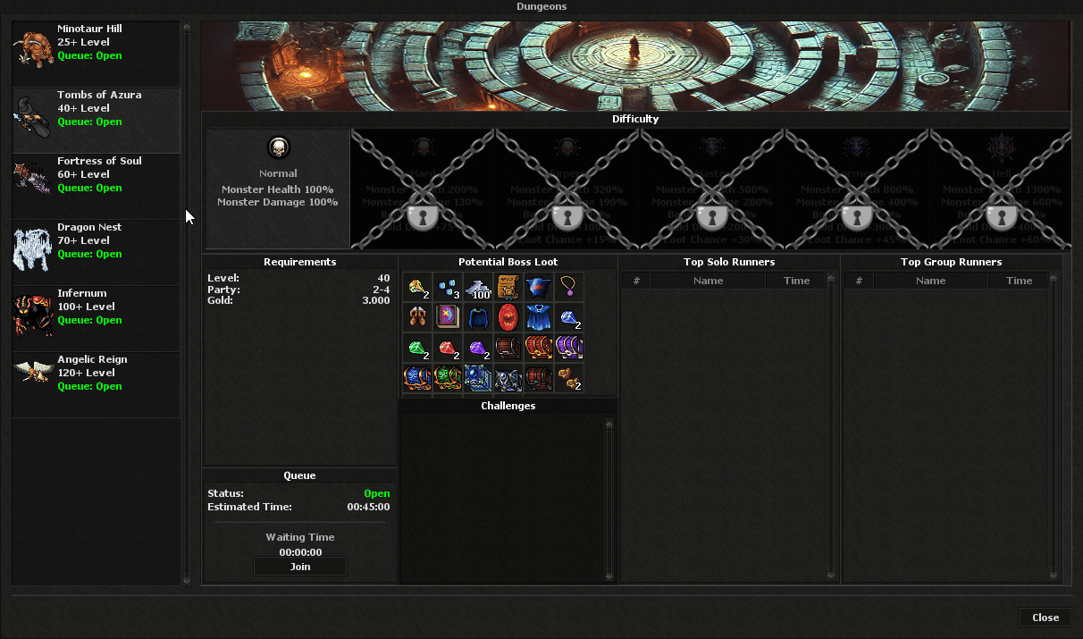 Dungeon System